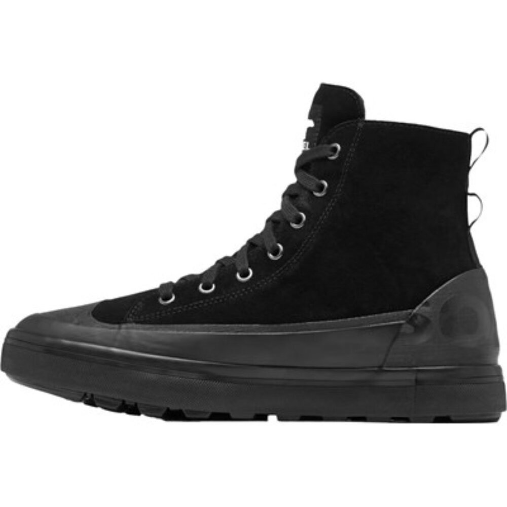 Sorel - Mens Cheyanne Metro Ii Sneak Boots, size 9.5 US mens, color black.